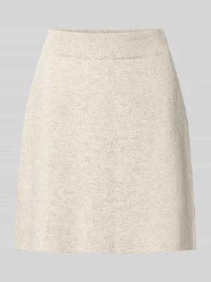 spódnica mini o kroju slim fit z mieszanki bawełny ARMEDANGELS Beżowy
