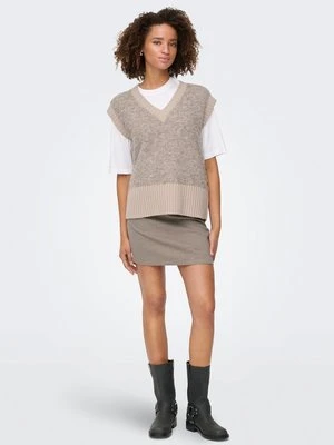 Spódnica mini Only taupe