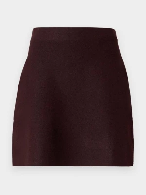 Spódnica mini Only bordowy