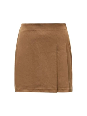Spódnica mini Only brązowy
