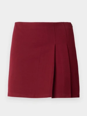 Spódnica mini Only ciemnoczerwony