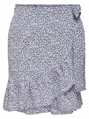Spódnica mini Only fioletowy