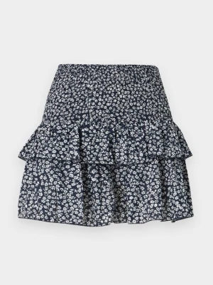 Spódnica mini Only granatowy