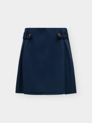 Spódnica mini Only granatowy