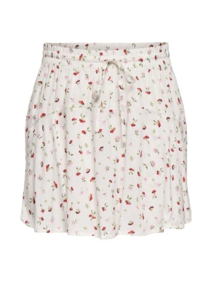 Spódnica mini Only mleczny