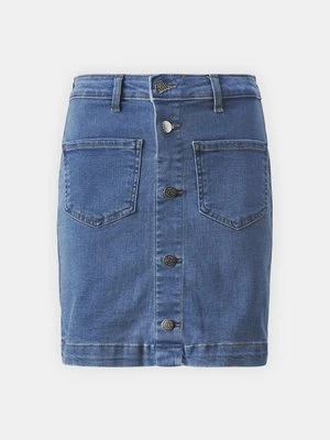 Spódnica mini Only jasnoniebieski denim