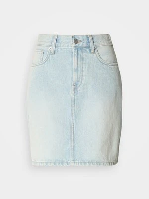 Spódnica mini Pepe Jeans niebieski denim