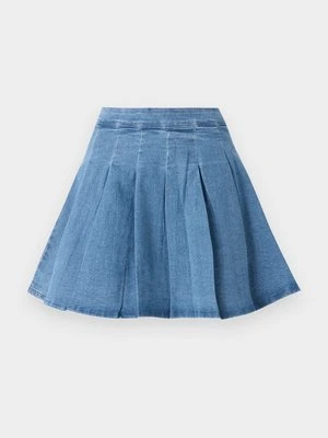 Spódnica mini Pieces jasnoniebieski denim