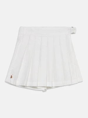 Spódnica mini Polo Ralph Lauren biały