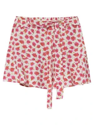 Spódnica mini PULL&BEAR czerwony