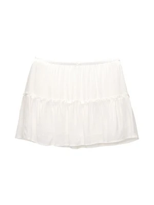Spódnica mini PULL&BEAR biały