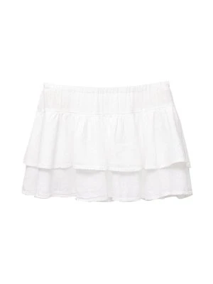 Spódnica mini PULL&BEAR biały