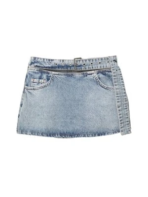 Spódnica mini PULL&BEAR niebieski denim