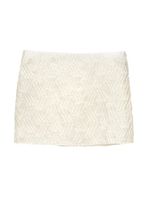 Spódnica mini PULL&BEAR beżowy