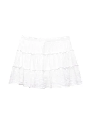 Spódnica mini PULL&BEAR biały