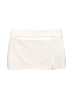 Spódnica mini PULL&BEAR mleczny