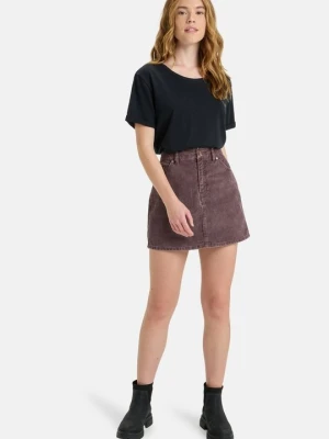 Spódnica mini Roxy bordowy