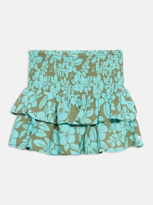 Spódnica mini Roxy oliwkowy