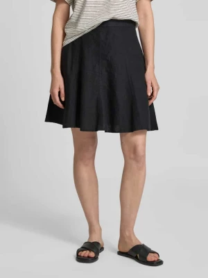 Spódnica mini rozkloszowana z czystego lnu Marc O'Polo