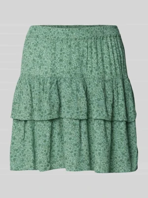 Spódnica mini rozkloszowana z czystej wiskozy model ‘30 BERYL’ Only