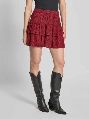 Spódnica mini rozkloszowana z czystej wiskozy model ‘30 BERYL’ Only