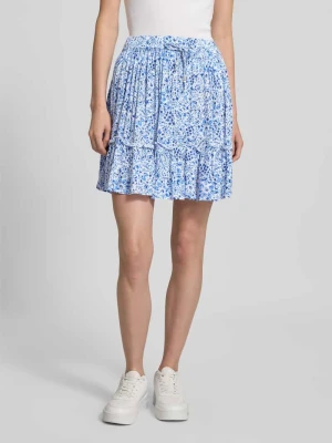Spódnica mini rozkloszowana z czystej wiskozy model ‘IBIZA’ Only