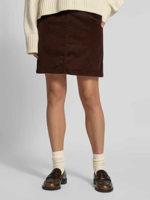 Spódnica mini rozkloszowana z dodatkiem bawełny s.Oliver RED LABEL