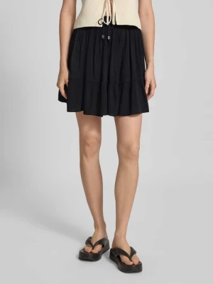 Spódnica mini rozkloszowana z elastycznym pasem model ‘IBIZA’ Only