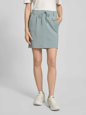 Spódnica mini rozkloszowana z mieszanki wiskozy model ‘POPTRASH’ Only