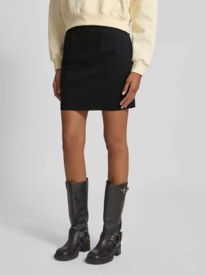 Spódnica mini rozkloszowana z mieszanki wiskozy model ‘POPTRASH’ Only