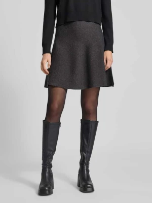 Spódnica mini rozkloszowana z mieszanki wiskozy Tom Tailor Denim