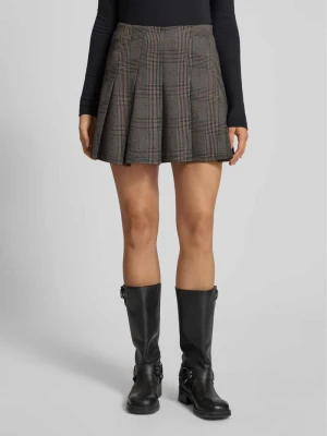 Spódnica mini rozkloszowana z wiskozą model ‘FINE’ Only