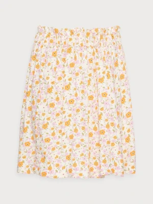 Spódnica mini Selected mleczny