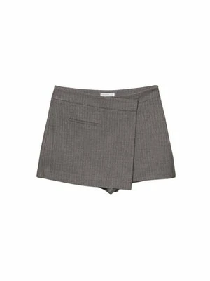 Spódnica mini Stradivarius ciemnoszary
