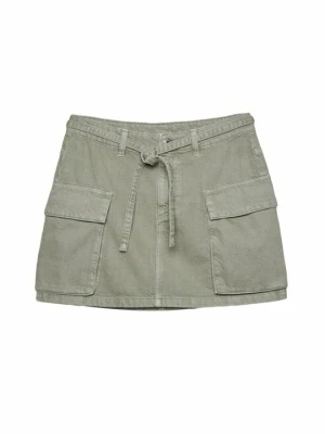Spódnica mini Stradivarius khaki