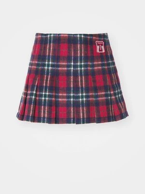 Spódnica mini Tommy Jeans czerwony