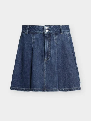 Spódnica mini Tommy Jeans jasnoniebieski denim