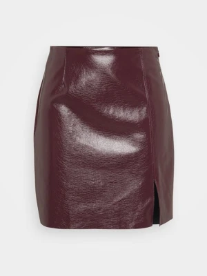 Spódnica mini Vero Moda bordowy