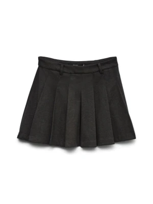 Spódnica mini Vero Moda ciemnoszary melanż