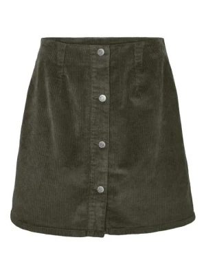 Spódnica mini Vero Moda ciemnozielony