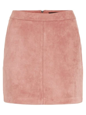 Spódnica mini Vero Moda jasnoróżowy