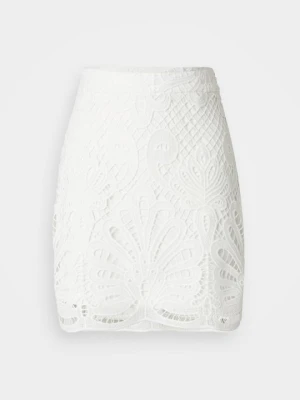 Spódnica mini Vero Moda mleczny