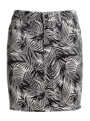 Spódnica mini Vero Moda mleczny