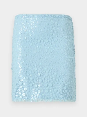 Spódnica mini Vero Moda niebieski