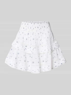 Spódnica mini w efekcie stopniowania model 'Kenia' NEO NOIR