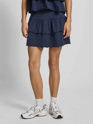 spódnica mini w efekcie stopniowania REVIEW