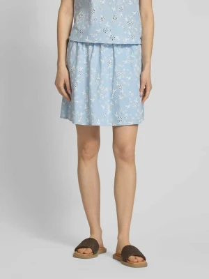 Spódnica mini w kroju regular fit z czystej bawełny model 'BANNA' Pieces