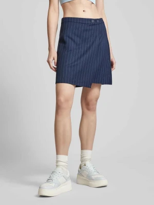 Spódnica mini w prążki Tom Tailor Denim