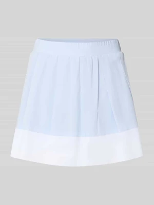 spódnica mini w stylu spódnicy plisowanej model 'Chase' Varley Jasnoniebieski