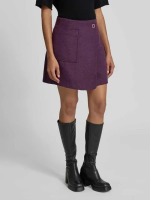 Zdjęcie produktu Spódnica mini z dodatkiem wełny model ‘Kayanna’ MbyM